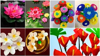 4 Foam Sheet Craft Ideas | Diy Foam Sheet Flowers | Foam Crafts Step by Step | Foam Crafts