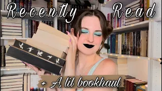 Books I Have Read in the Past 2 Months | Wrap-up and Book Haul