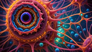 Nexxus 604 - Microcosmos - Psychedelic trance mix 2024 • 4K animated trippy AI video