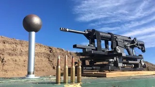 308's Baddest Rounds  vs 4" Iron Ball