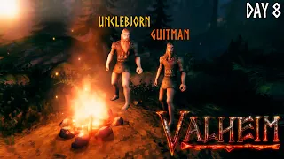 Гитман и UncleBjorn играют в Valheim, День 8