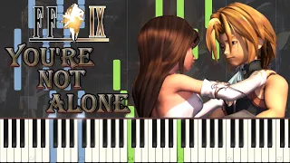 Final Fantasy 9 - You're Not Alone [Synthesia] Piano Arrangement/Cover