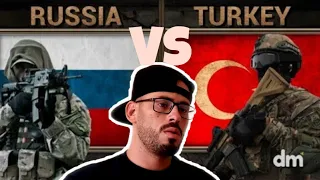 REACTION to TURKEY vs RUSSIA miliatary comparison