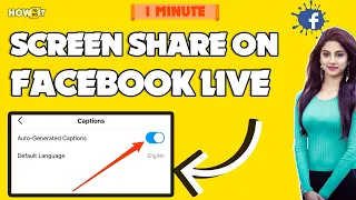 How to screen share on Facebook live 2024 | Skill Wave