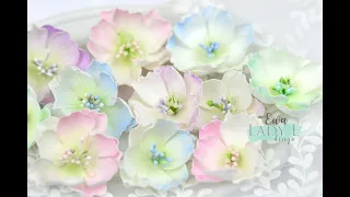 Kurs na kwiaty z foamiranu/ Foamiran Flowers Tutorial - Lady E Design Dies