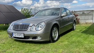 Mercedes Klasy E W211 E220D Prezentacja Samochodu