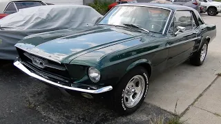 Ford Mustang First Generation 1965 - 1973 360 Degrees Walk Around the Car