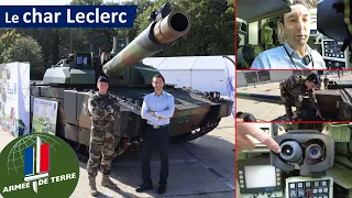 Le CHAR LECLERC : l'arme absolue de l'@armeedeterre avec visite du poste de chef de char !