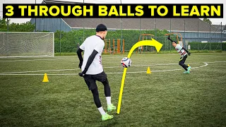 Break defenses with these 3 through ball techniques