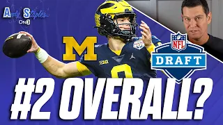 NFL DRAFT PREVIEW: J.J. McCarthy, 2nd Overall? Can Michigan Wolverines QB land in Washington?