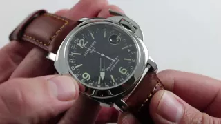 Pre-Owned Panerai Luminor GMT PAM 63 Luxury Watch Review