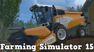 Farming Simulator 15 - Sampo Rosenlew Comia C6 Combine Harvester Test Drive