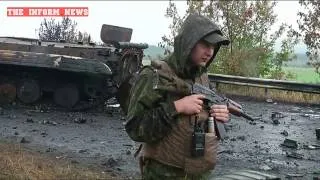 07.07.2014 Славянск Обстановка на позициях украинских силовиков в Славянске   07 07 2014