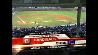 5 - Cardinals at Cubs - Sunday, April 9, 2006 - 7:05pm CDT - ESPN