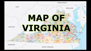 MAP OF VIRGINIA