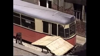 Naumburg Straßenbahn im Juni 1991