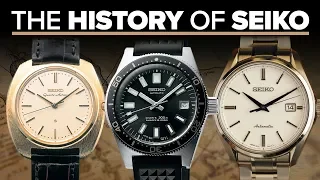 The History of Seiko Watches | A Look at Their Most Iconic Watches (2019)