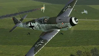 Bf 109 K-4 on Combat Box - IL-2: Great Battles in 4K