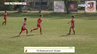 GOLOVI: FK Sindjelic (Ugrinovci) - FK Buducnost (Dobanovci) 0:10