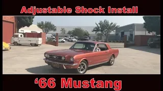 DIY - Install Rear Adjustable Shocks '66 Mustang