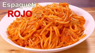 RED SAUCE SPAGHETTI recipe - quick and easy cooking recipes