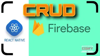Firebase in React Native | Installation | CRUD operations | For beginners