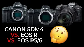 Canon 5D Mark IV vs. EOS R vs. R5/6: Which One Should You Buy?