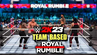 BREAKING!! Team Based Rumbles Exist In WWE 2K23!!