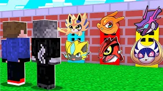 NÃO ESCOLHA A PORTA ERRADA DOS POKÉMON LENDÁRIOS vs INICIAL vs ULTRA BEAST NO MINECRAFT PIXELMON!