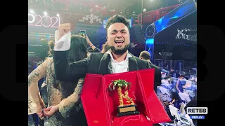 Festival di Sanremo - Enrico Melozzi festeggia la vittoria