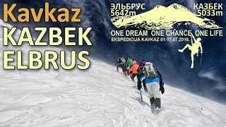 Ekspedicija Kavkaz 2016 - Kazbek 5033 i Elbrus 5642