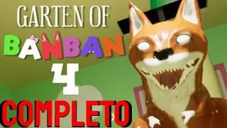 UN DINOSAURIO EN GARTEN OF BANBAN! - Garten Of Banban 4 - Gameplay y Reaccion