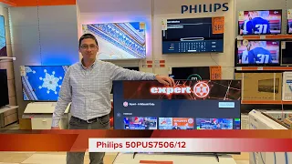 Philips 50PUS7506/12 kicsomagolás és bemutató
