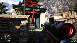 Far Cry 4 - PS4 Gameplay - Ratu Gadhi Fortress Conquered Undetected!!