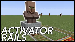 How To Use Activator Rails In Minecraft