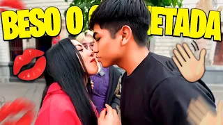 ¿BESO O CACHETADA? | CAZANDO VIEWERS EN AREQUIPA