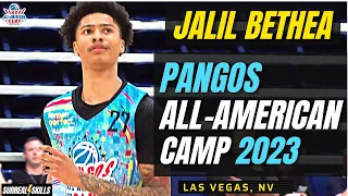 JALIL BETHEA (CLASS of 2024 ) at the Pangos All-American Camp in Las Vegas, NV June 5-7, 2023 🏀💯🚀