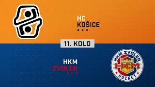 11.kolo HC Košice - HKM Zvolen HIGHLIGHTS