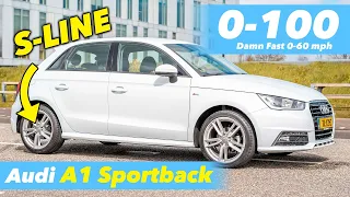 Audi A1 1.0 TFSI 95HP Sportback S-Line 0-100 Acceleration (FACELIFT)