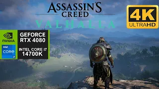 i7-14700K & RTX 4080 | Assassin's Creed Valhalla | Open World Roaming Performance