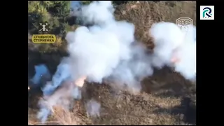 Ukraine war footage, Strela-10 SAM Fail To Stop FPV Drone,