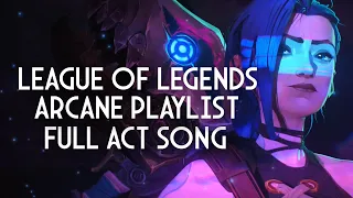 Arcane League of Legends OST - Playlist Full Act Song (Soundtrack Complete) [100 subs special]