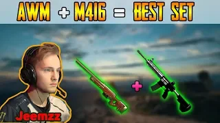 EPIC SET *AWM + M416* - Jeemzz solo FPP | PUBG HIGHLIGHTS TOP 1 #163