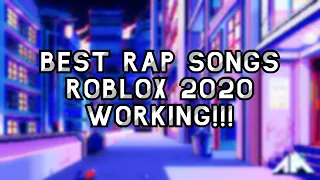 TOP 10 BEST RAP SONGS 2020 || WORKING ROBLOX CODES ||