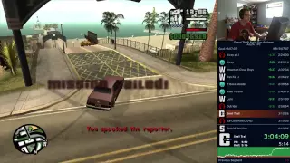 How to lose a San Andreas Speedrun in 10 seconds