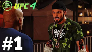 Road To The G.O.A.T. 3 🐐 : Shaping The Legend : EA Sports UFC 4 Career Mode : Part 1 (PS4)