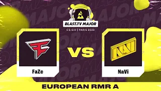 FaZe vs NaVi | Map 1 Inferno | BLAST.tv Paris Major 2023 Europe RMR A