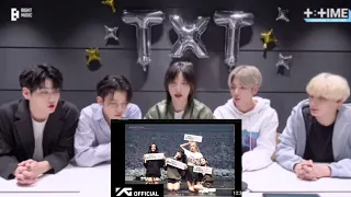 TXT Reaction to Blackpink B.P.M Roll #6 [Fanmade 💜]