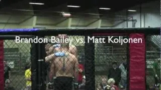 Matt Koljonen vs. Brandon Bailey