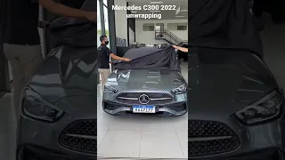 Nova Mercedes C300 2022 Unwrapping
